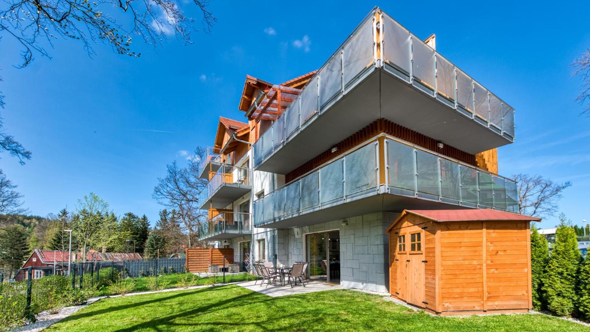 Apartamenty Z Basenem I Saunami Stone Hill Resort II Vip Centrum By Royal Aparts Szklarska Poręba Eksteriør billede